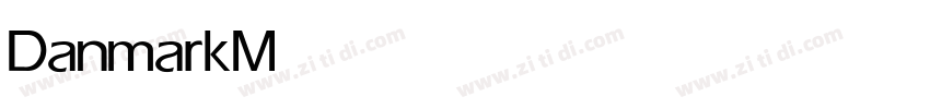 Danmark Medium字体转换